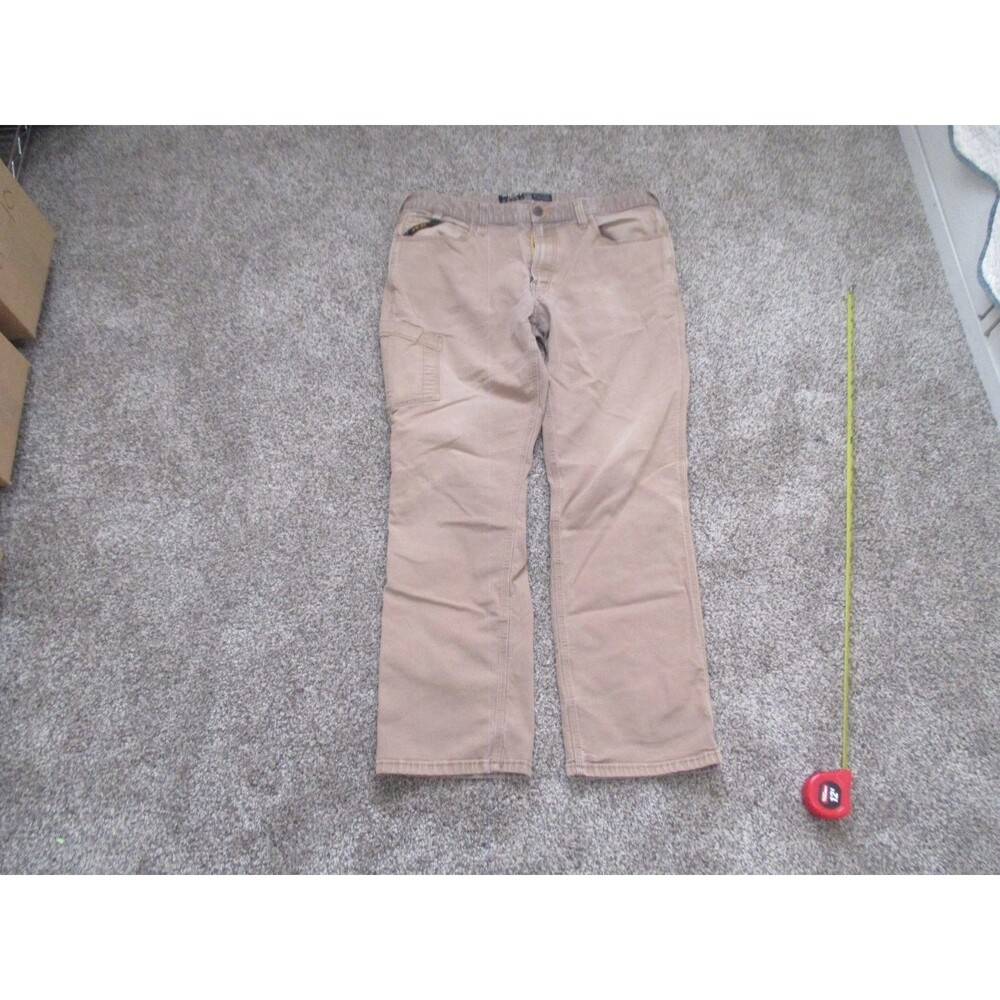 Ariat Rebar m4 Pants Mens 36x30 tan *READ DESC*
